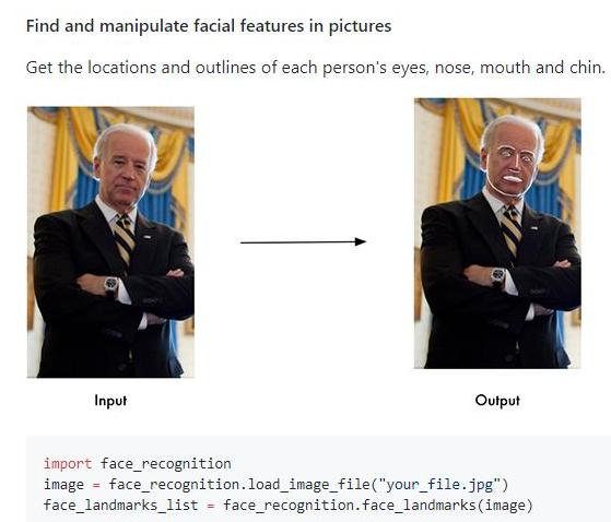 face_recognition：简单好用的人脸识别开源python库