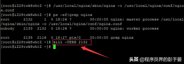 高性能的web服务器Nginx的启动、停止与重启